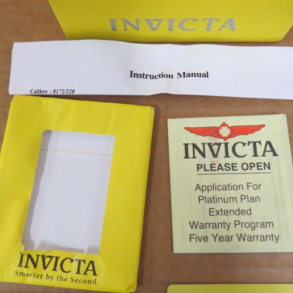 Invicta Men's 48mm Pro Diver Quartz Chronograph SS Watch IOB w/Papers 10382 - Picture 4 of 16